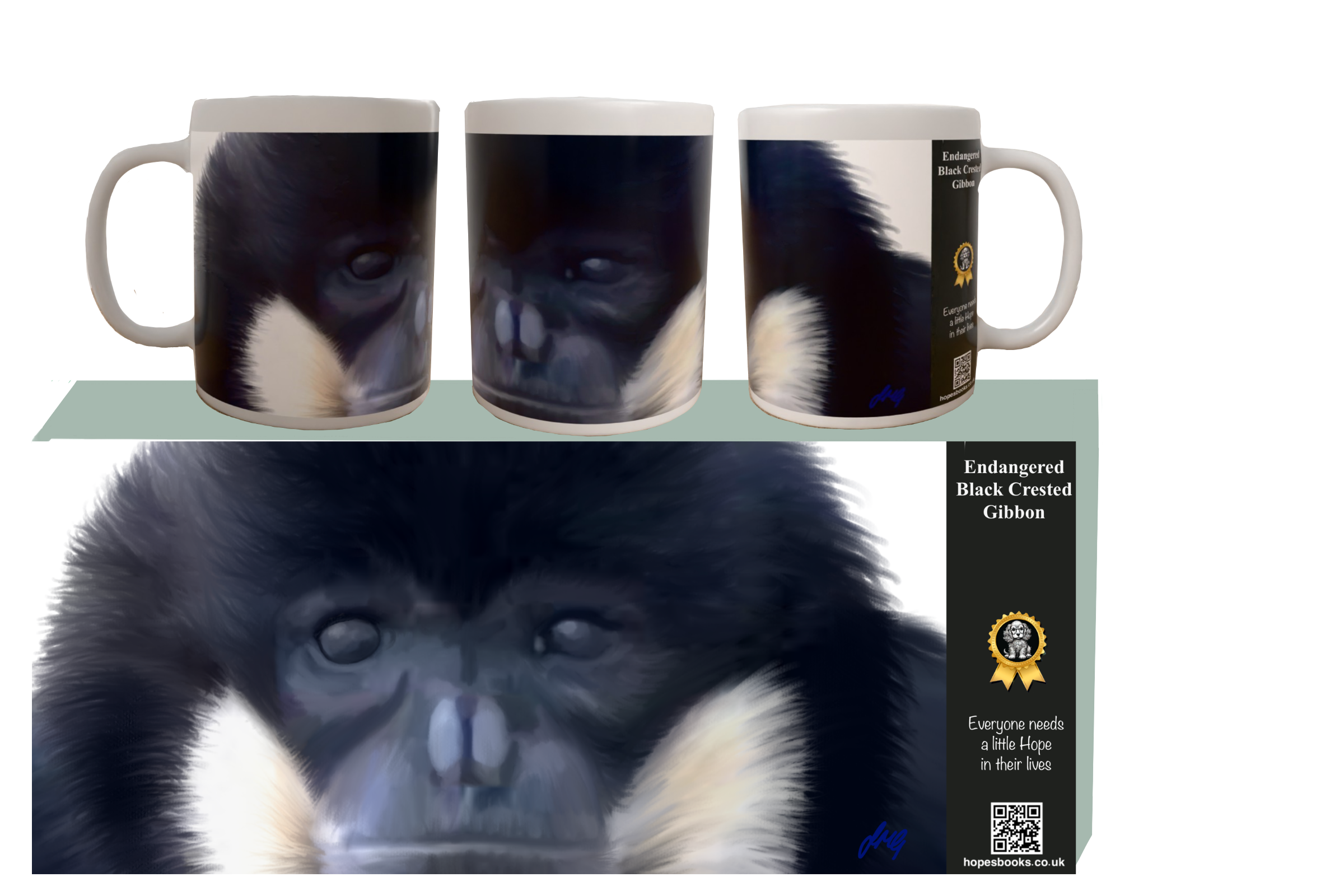 Endangered Gibbon Mug