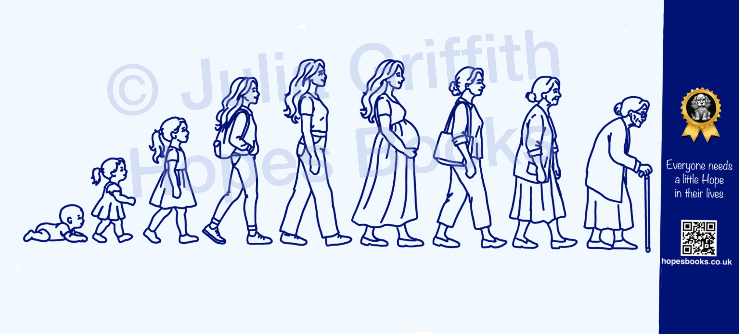 Full Womanhood mug design featuring original Womanhood artwork by Julia Griffith.